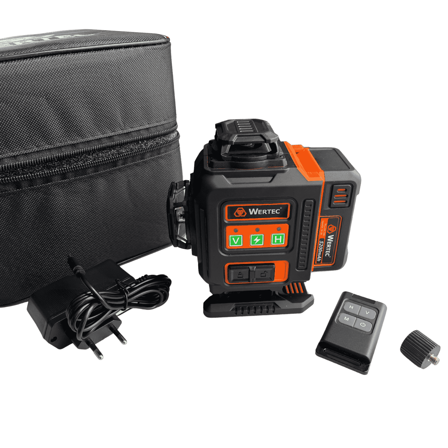 Laser poziomujący 16 liniowy green light WT-5899/B WERTEC