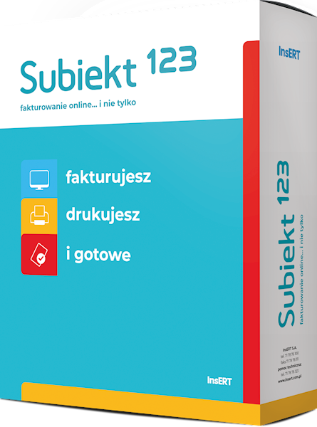 Program Insert Subiekt 123 (12M)