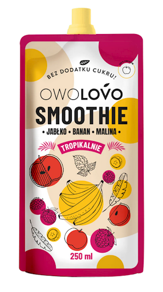 SMOOTHIE POUCH J-B- MALINA 250G OL.