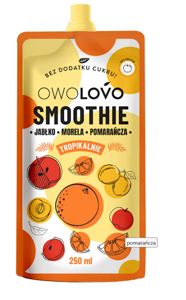 SMOOTHIE POUCH J-M- POMARAŃ 250G OL.