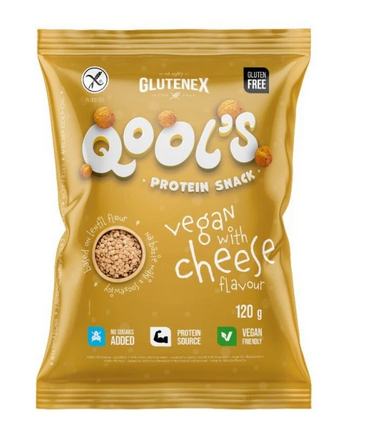 SNACKI PROT QOOLS SER 120G GL.