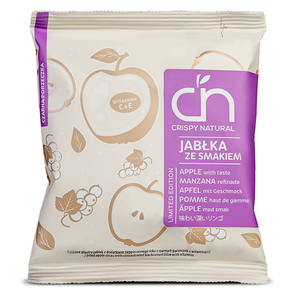 SUSZONE JABŁKO Z CZARNĄ PORZECZKĄ Z WIT 18G CN.