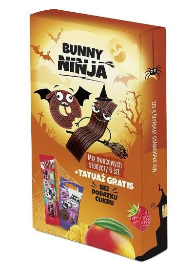 ŚWIĘTA BUNNY NINJA ZESTAW HALLOWEEN MER.