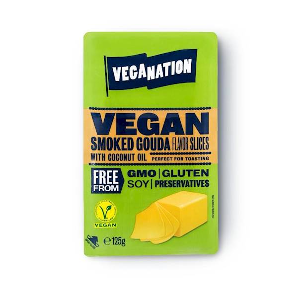 WEGE SER PLAS WĘDZ GOUDA 125G VN.