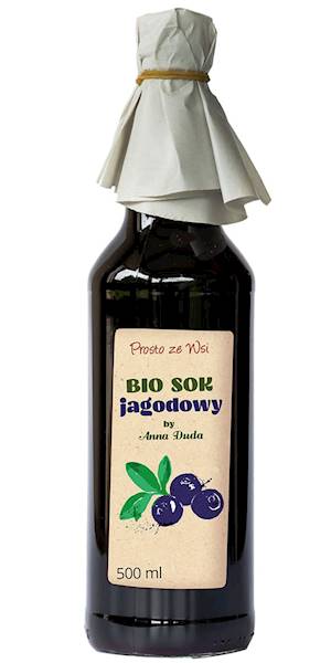 SOK Z LEŚNYCH JAGÓD 500ML SW.