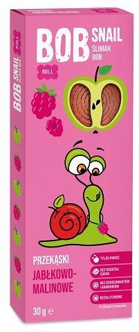 PRZEKĄSKA OWOCOWA BOB SNAIL JABŁ-MALIN 30G EW.