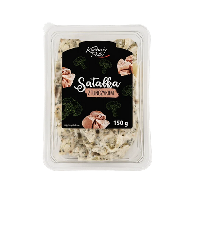 SAŁATKA Z TUŃCZYKIEM 150G KP.