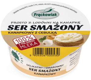 SER SMAŻONY KANAPKOWY CEBULKA 130G FR.
