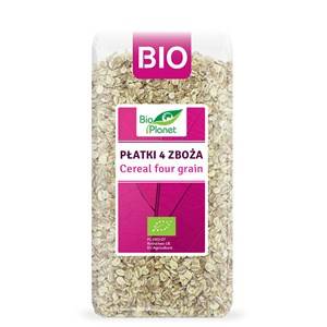 PŁATKI 4 ZBOŻA BIO 300G BP.