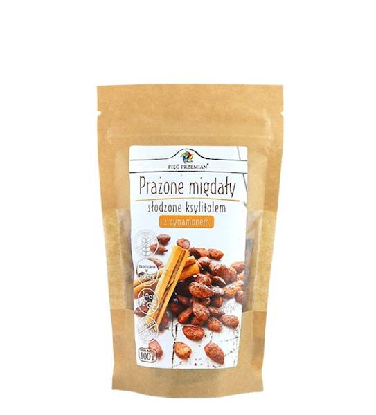 PRAŻONE MIGDAŁY CYNAM 100G 5P.