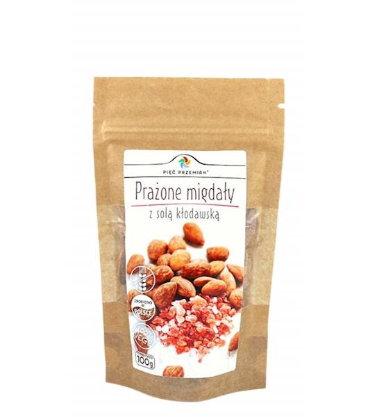 PRAŻONE MIGDAŁY SÓL KŁODAW 100G 5P.