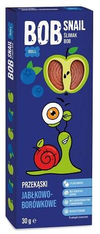 PRZEKĄSKA OWOCOWA BOB SNAIL JABŁ-BORÓW 30G EW.