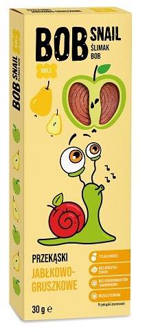 PRZEKĄSKA OWOCOWA BOB SNAIL JABŁ-GRUSZKA 30G EW.