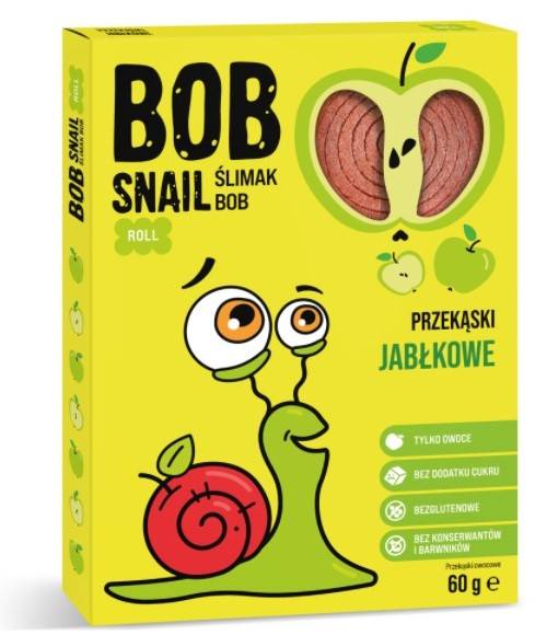PRZEKĄSKA OWOCOWA BOB SNAIL JABŁKOWA 60G EW.