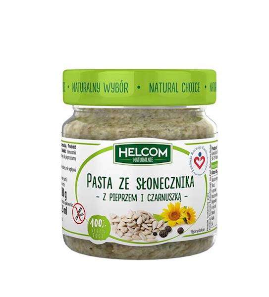 PASTA SŁONECZNIKOWA PIEPRZ.CZ.180G 5P.