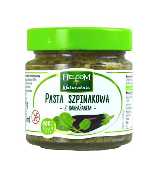 PASTA SZPINAK-BAKŁAŻAN 190G 5P.