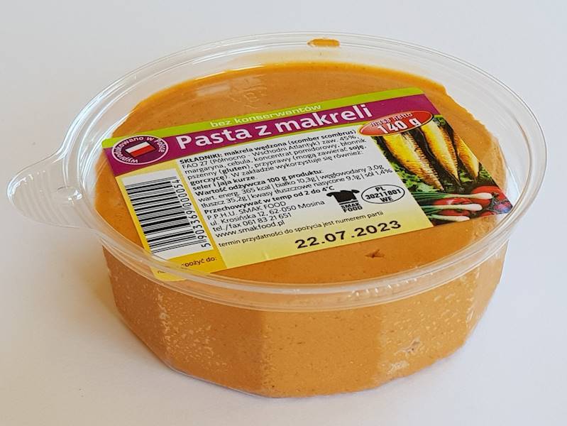 PASTA Z MAKRELI 140G SF.