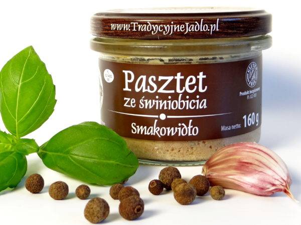 PASZTET ZE ŚWINIOBICIA 160G TJ.