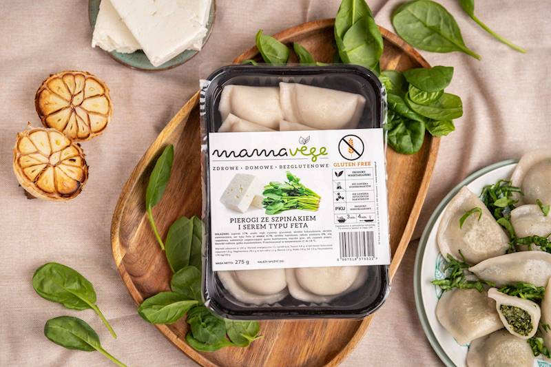 PIEROGI BG SZPINAK FETA 275 G.