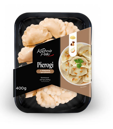 PIEROGI Z KAP GRZY 400G KP.