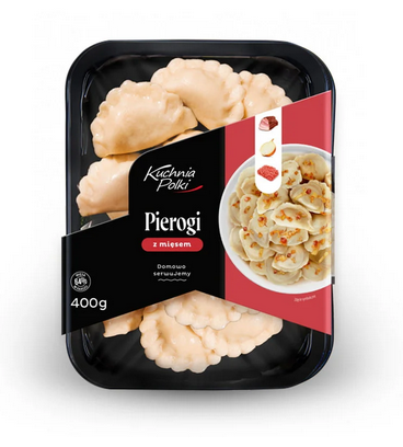 PIEROGI Z MIĘSEM 400G KP.