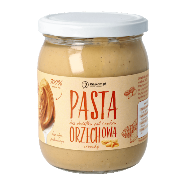 PASTA ORZ CRUNCHY 100% 500G KR.