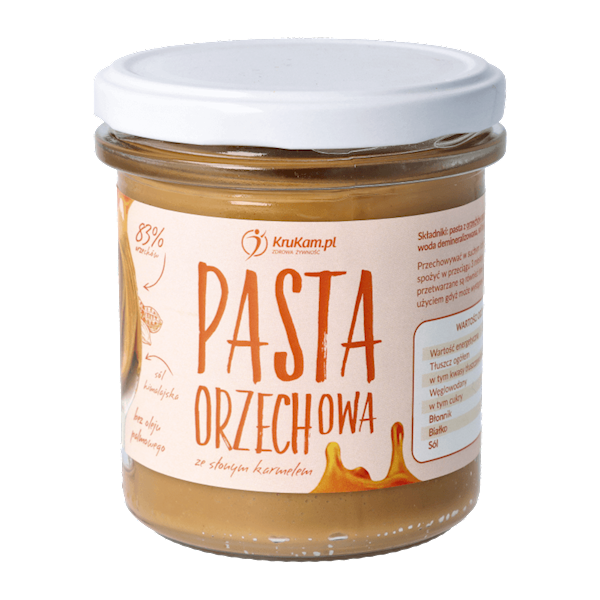 PASTA ORZ SŁONY KARMEL 300G KR.