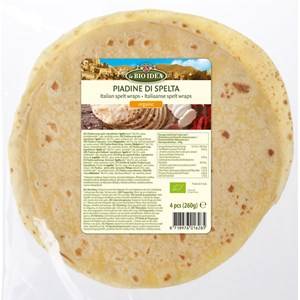 TORTILLA (PIADINA) ORKISZOWA 260G BP.