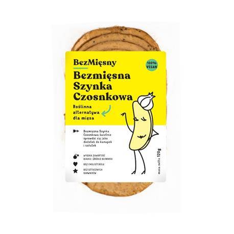 WEGE BEZMIĘSNA SZYNKA CZOSN.120G.