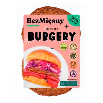 WEGE BEZMIĘSNE BURGERY GRILL 200G.