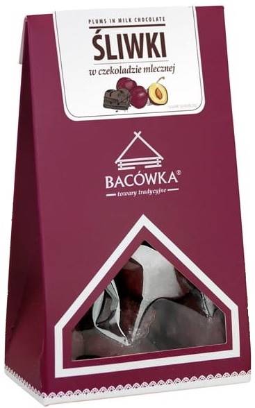 ŚLIWKI W CZEK. MLECZNEJ 120g BC.