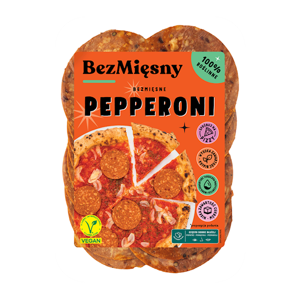 WEGE BEZMIĘSNE PEPPERONI  100G.