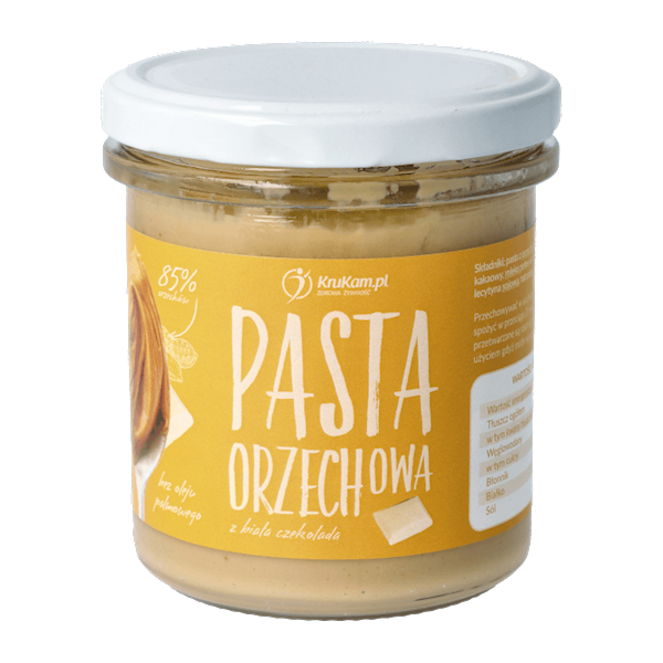 PASTA ORZ BIAŁA CZEKOL 300G KR.