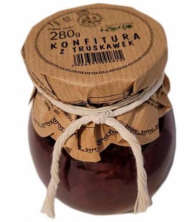 KONFITURA TRUSKAWKA 280G NS.