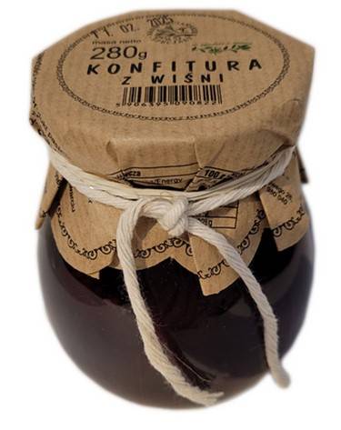KONFITURA WIŚNIA 280G NS.