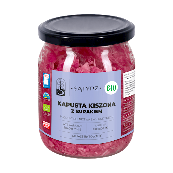 KAPUSTA KISZ Z BURAK 500ML SĄT.