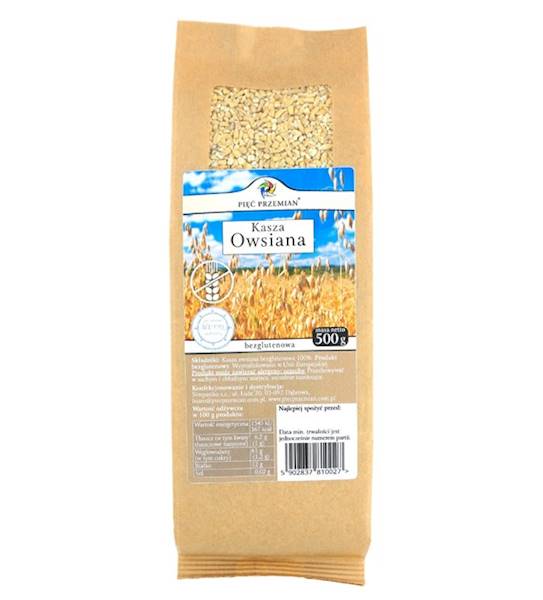 KASZA OWSIANA BG 500G 5P.
