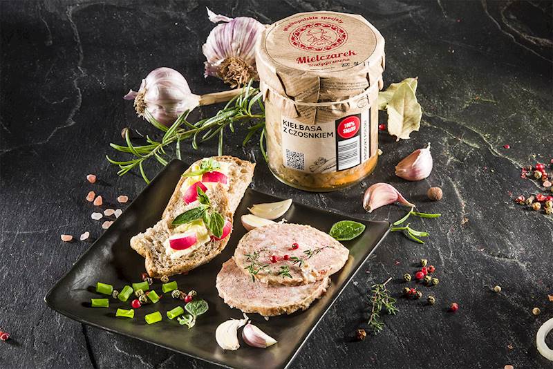 KIEŁBASA CZOSNKOWA 330G MCZ.