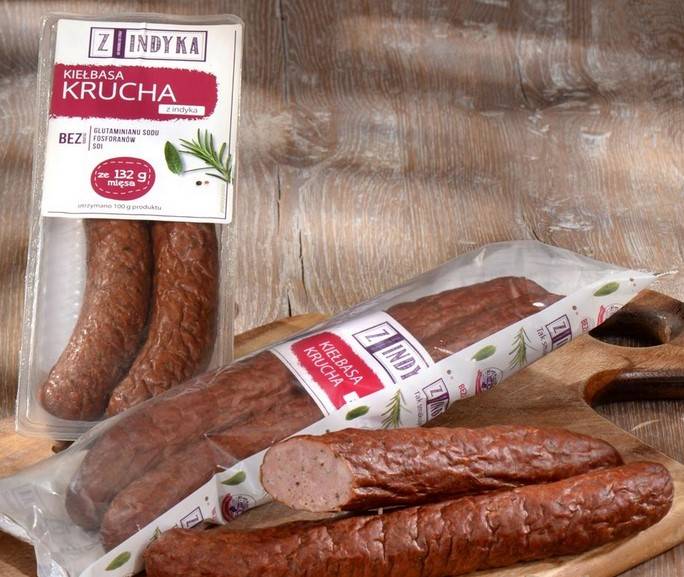 KIEŁBASA KRUCHA Z IND 270G SŁ.