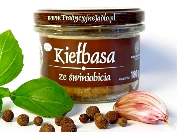 KIEŁBASA ZE ŚWINIOBICIA 180G TJ.
