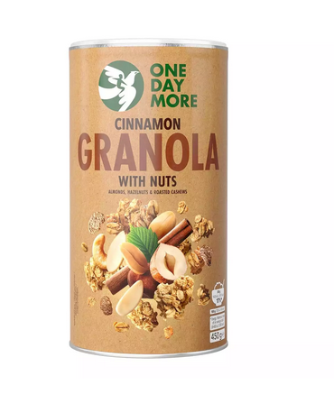 GRANOLA CYNAM Z ORZ 450G ODM.
