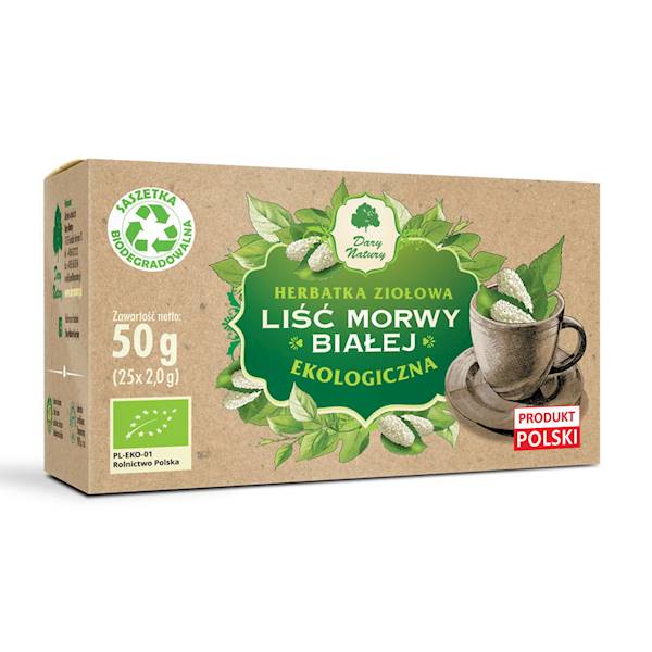 HERBATA LIŚĆ MORWY BIAŁ 50G DN.