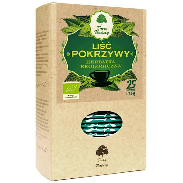 HERBATA LIŚĆ POKRZYWY 37,5G DN.