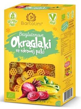 MAKARON BEZGLUTENOWY OKRĄGLAKI BIO 250G 5P.