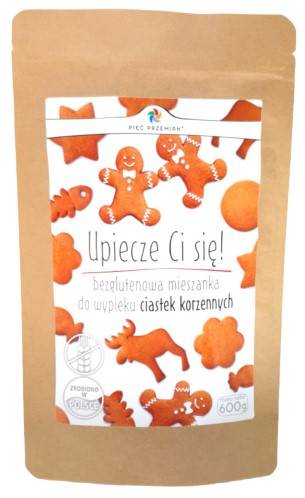 MIESZANKA NA CIASTKA KORZENNE BEZGLUTENU 600G 5P.