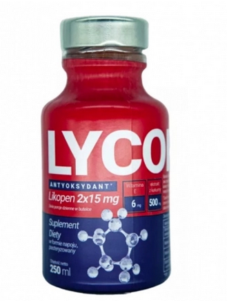 NAPÓJ LYCOPENVIT WIT E+KUR BUT 250ML LP.