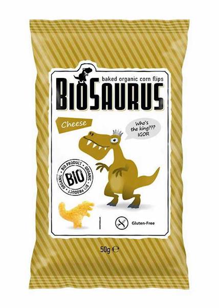 CHRUPKI DINOZAURY SER 50G EW.
