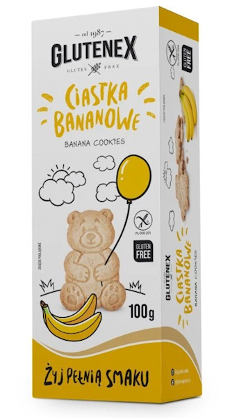 CIASTKA BANANOWE 100G GL.