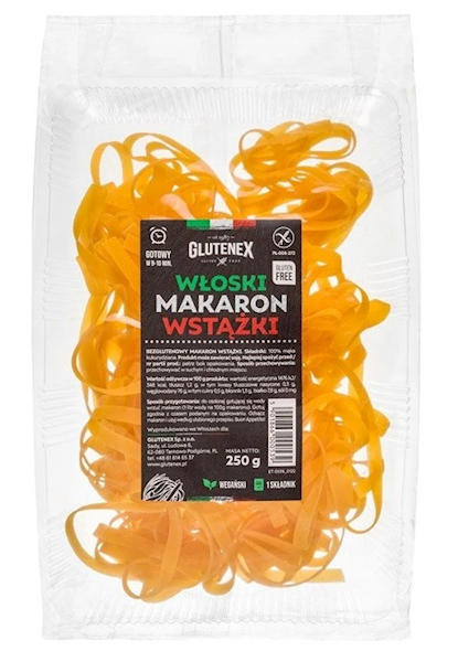 MAKARON WŁOSKI WSTĄŻKI 250G GL.