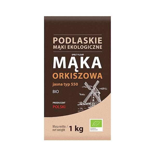 MĄKA PODLASKA ORK JASNA 1KG MER.
